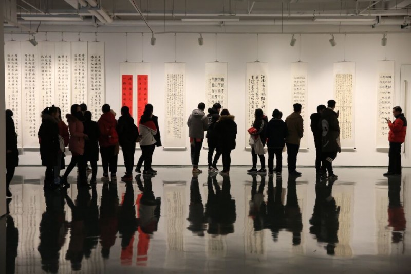 運(yùn)城幼兒師范高等?？茖W(xué)校教師書法作品展盛裝開幕